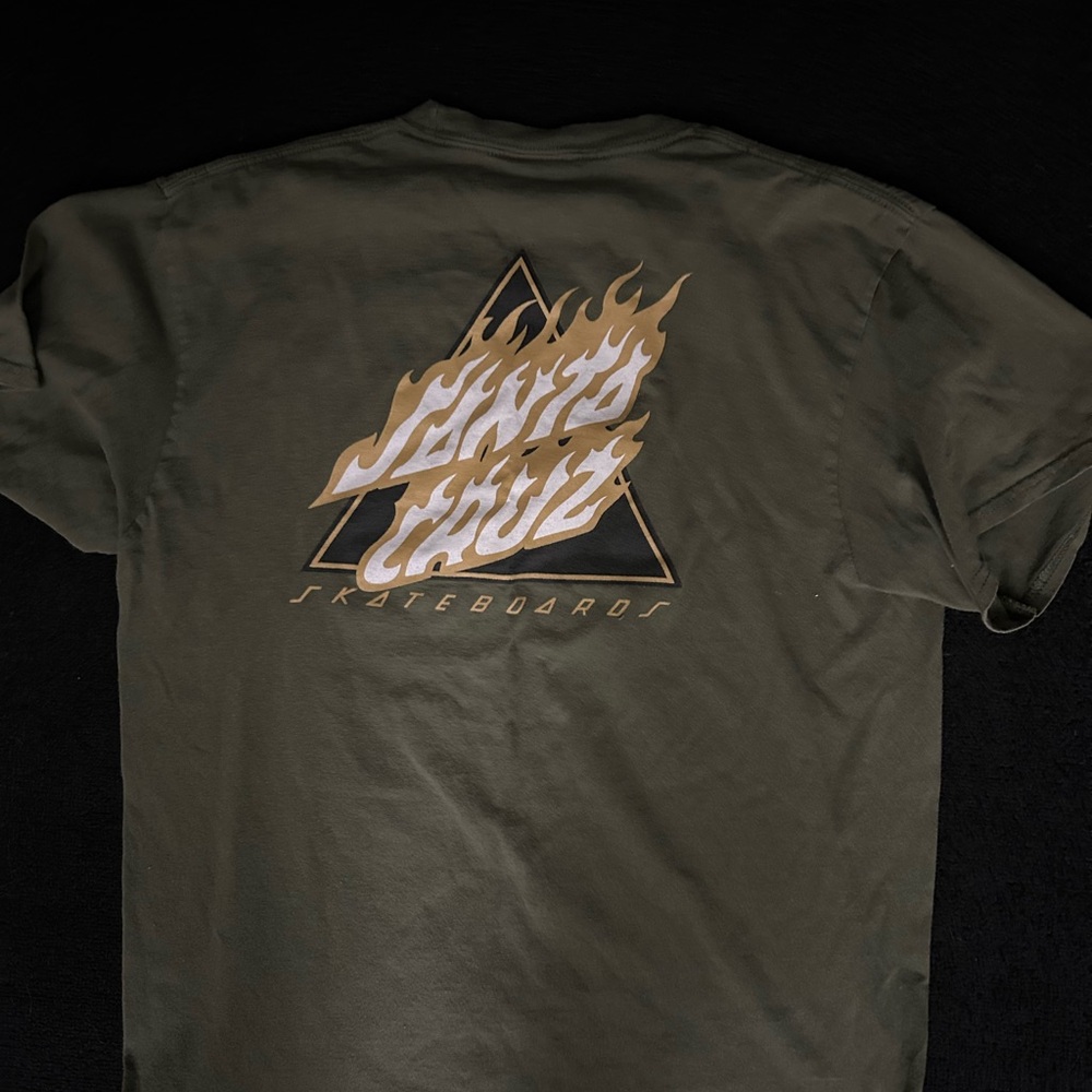 Santa Cruz Olive Graphic Tee